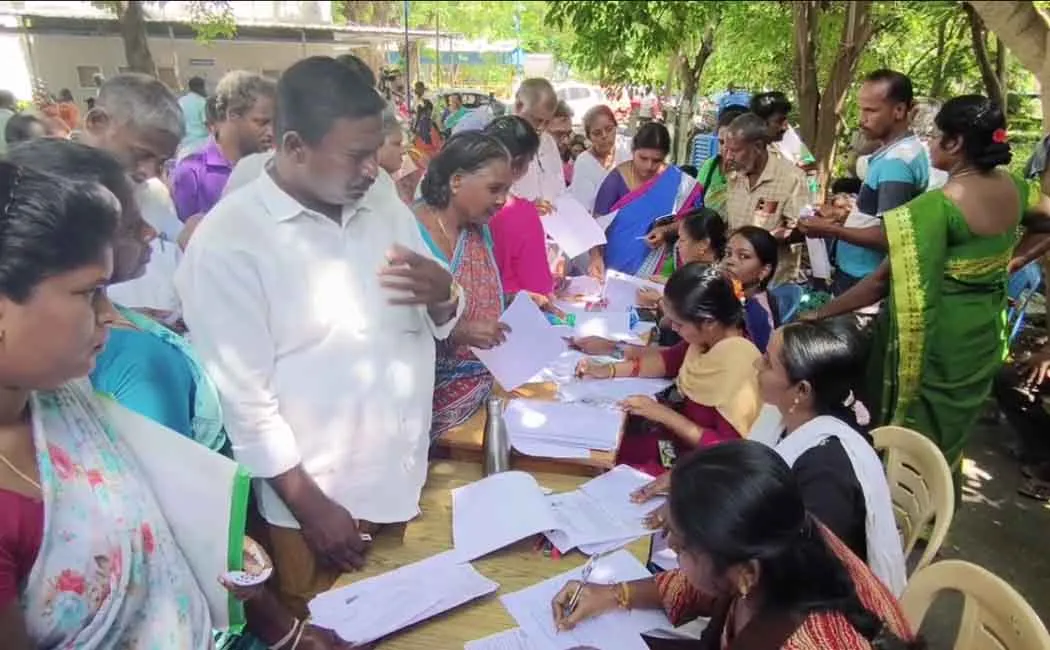 A government camp without basic facilities; People with disabilities suffer!